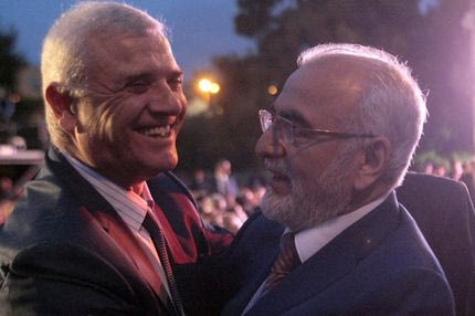 Ο Μελισσανίδης στο γάμο του Γιώργου Σαββίδη