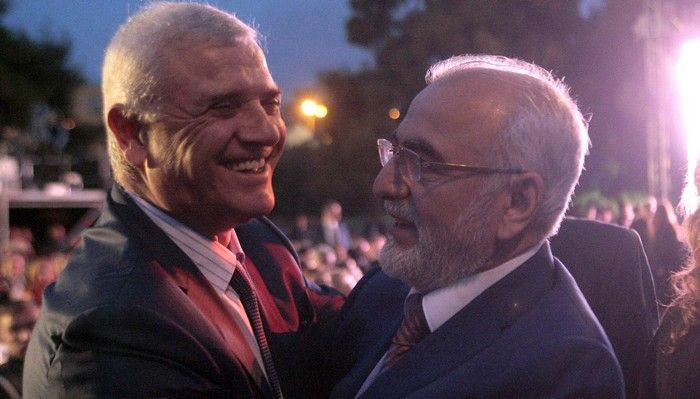 Ο Μελισσανίδης στο γάμο του Γιώργου Σαββίδη