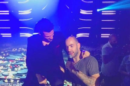 VIDEO: Ο Σπανούλης τραγουδά, η Ολυμπία τραβά τα μαλλιά της