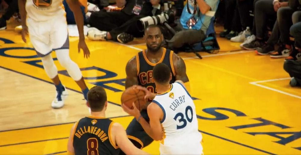 Απόλαυση: Η απίθανη ενέργεια του Κάρι σε super slow motion