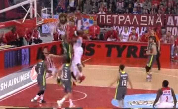 Ο Γουόρικ στο TOP-10 της Euroleague