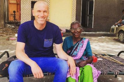 Ο Ζιντάν πήγε στην Ίνδια κι αυτό που έζησε είναι συγκλονιστικό