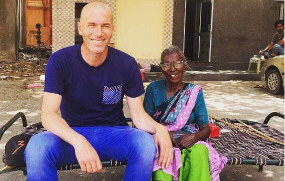 Ο Ζιντάν πήγε στην Ίνδια κι αυτό που έζησε είναι συγκλονιστικό