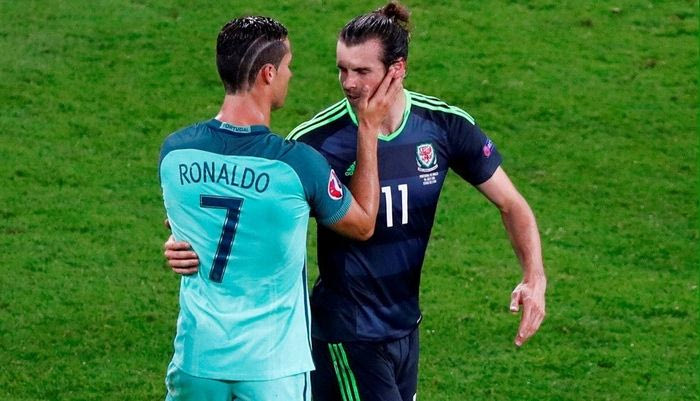 Ο θερμός εναγκαλισμός του Ρονάλντο με τον Μπέιλ