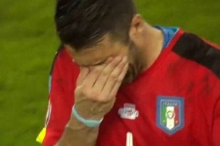 Δάκρυσε ο Μπουφόν στον αποκλεισμό της Ιταλίας