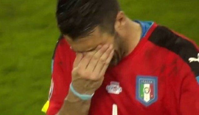 Δάκρυσε ο Μπουφόν στον αποκλεισμό της Ιταλίας