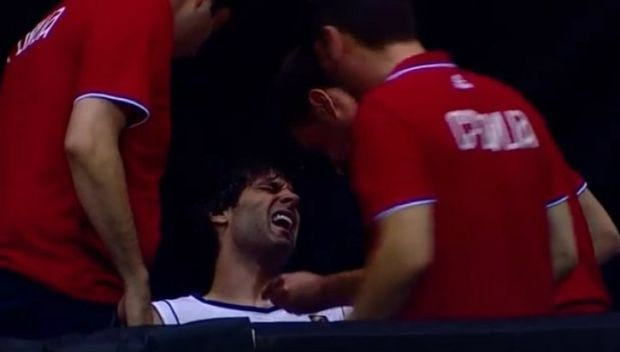 “Πόνεσαν” και οι Σέρβοι με τον τραυματισμό του Τεόντοσιτς