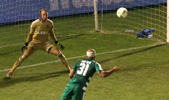 Το γκολ του Παναθηναϊκού κόντρα στην ΑΪΚ