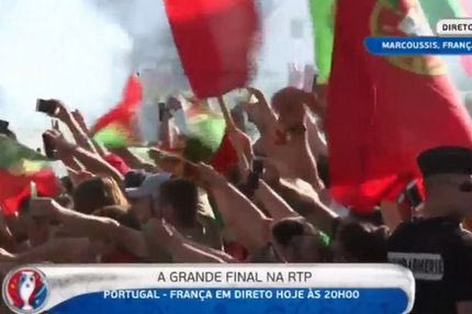 Αποθέωση για την αποστολή της Πορτογαλίας