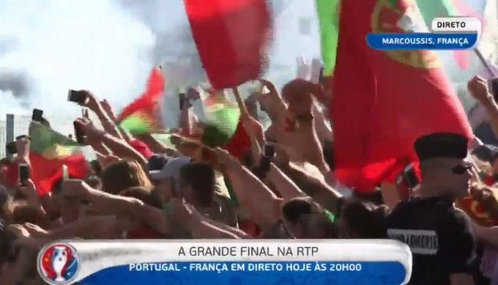 Αποθέωση για την αποστολή της Πορτογαλίας