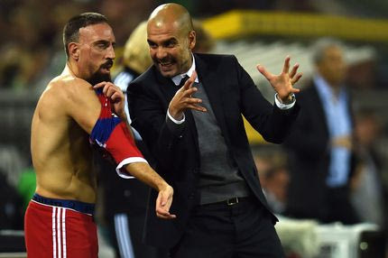 Σκληρή επίθεση Ριμπερί σε Γκουαρδιόλα