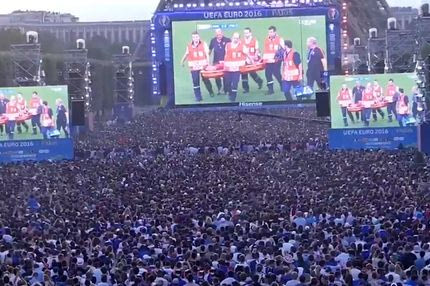 Standing ovation για Ρονάλντο στη Fan Zone απ’ τους Γάλλους