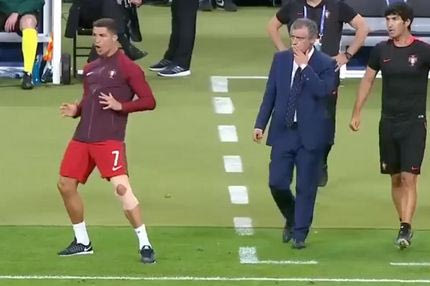 O… προπονητής Ρονάλντο κι οι επικές αντιδράσεις του