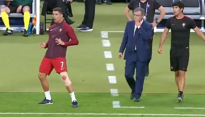 O… προπονητής Ρονάλντο κι οι επικές αντιδράσεις του