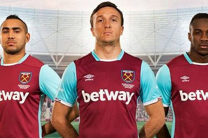 Κινηματογραφική παρουσίαση φανέλας για τη Γουέστ Χαμ