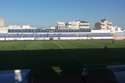 O “εκλεκτός θεατής” στο γήπεδο του Περιστερίου