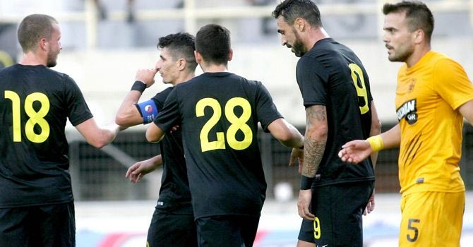 Με ψαλιδάκι Μάνταλου η νίκη της ΑΕΚ επί του Άρη