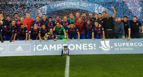 Η Μπαρτσελόνα κατέκτησε το Supercopa de España