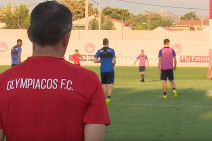 Η πρώτη προπόνηση του Μπέντο