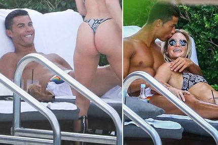 Ο Ρονάλντο με “καυτό” μοντέλο στην πισίνα