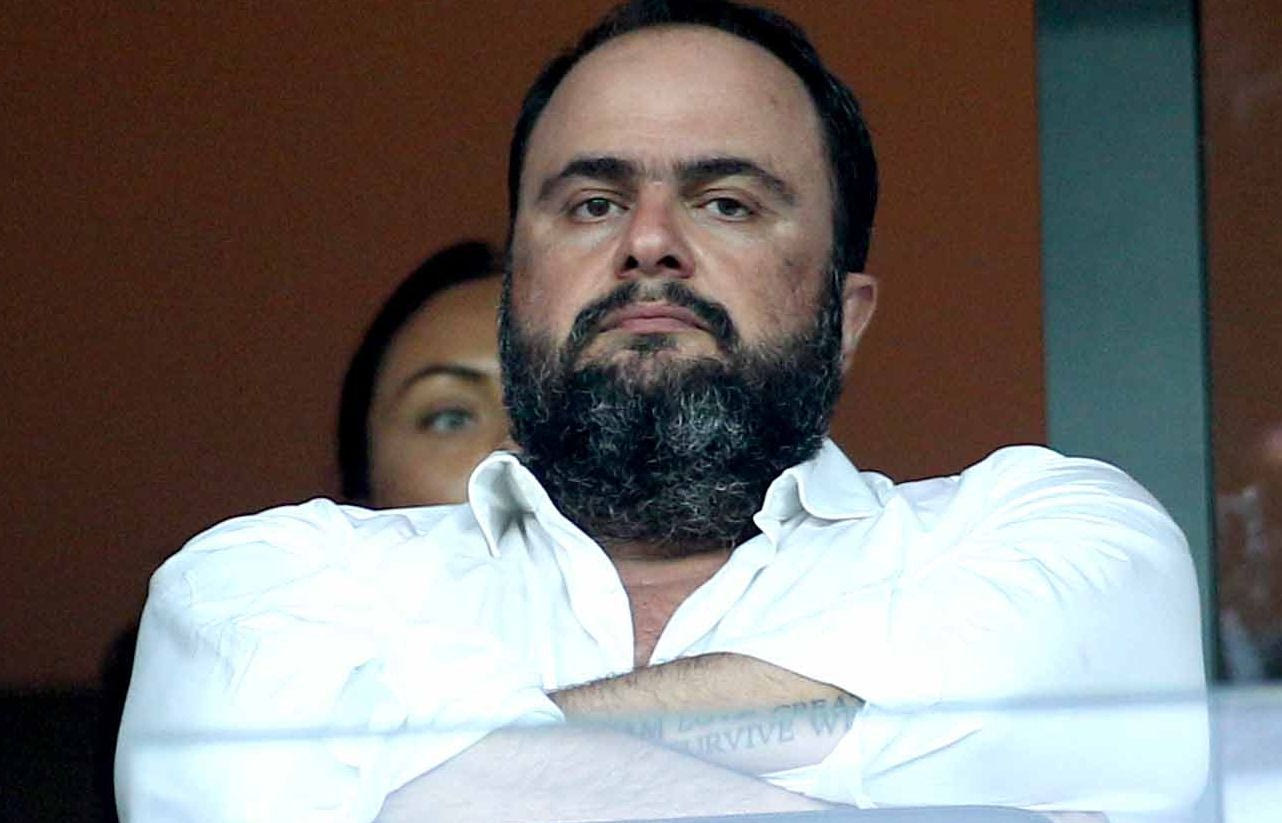 Ο Μαρινάκης στο Μαξίμου