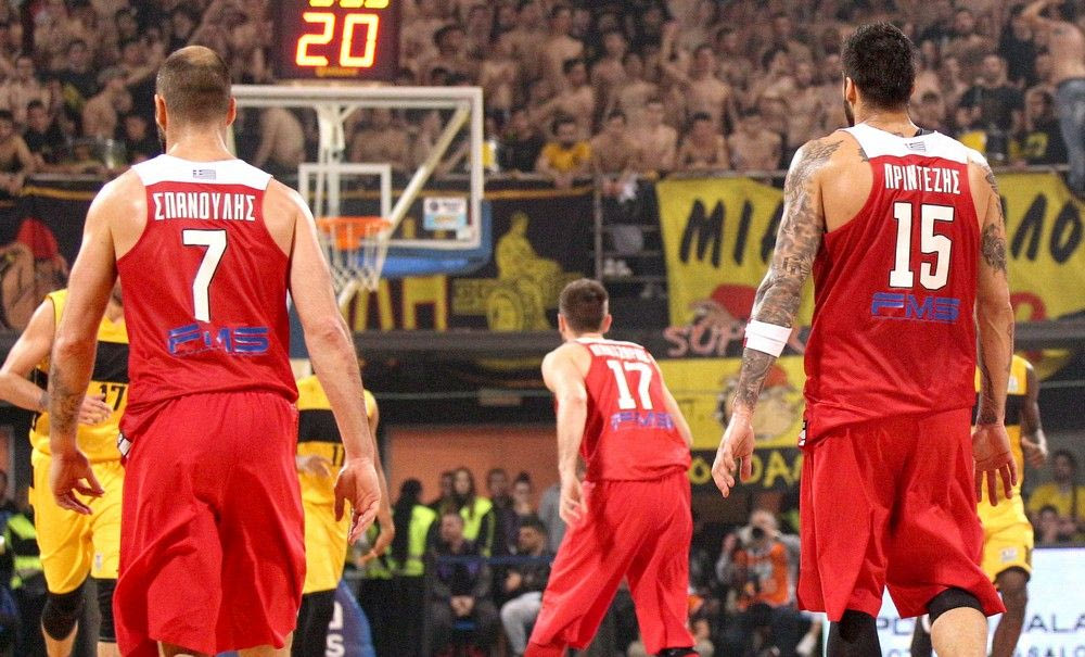 Με σημαντικές αλλαγές τα νούμερα στις φανέλες των παικτών του Ολυμπιακού