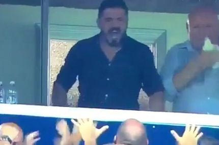 “Σόου” Γκατούζο για τη νίκη της Πίζα