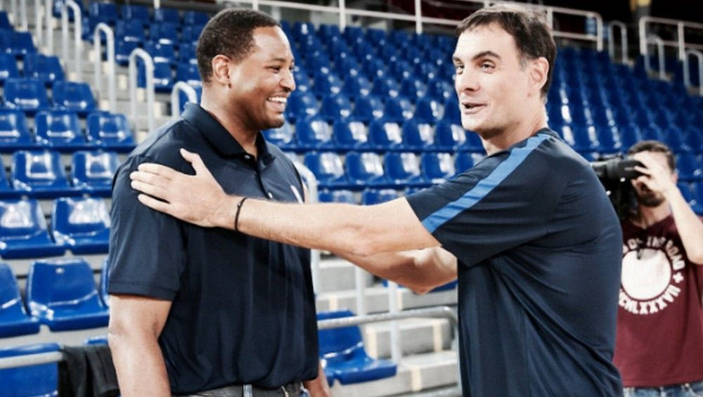 Ο Μπαρτζώκας συνάντησε ένα θρύλο του ΝΒΑ!