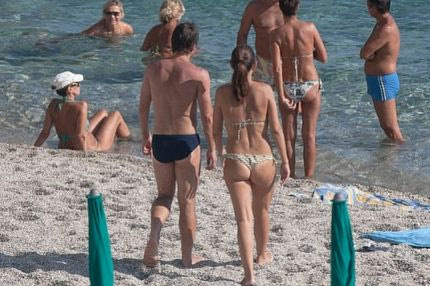 Η σέξι σύντροφος του Αντόνιο Κόντε ανέβασε τη θερμοκρασία