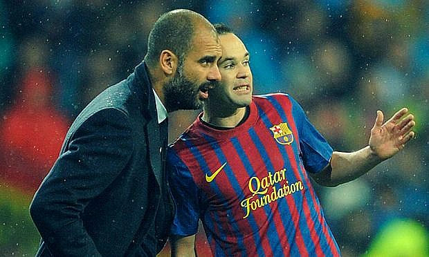 Γκουαρδιόλα: “Ο Ινιέστα μου άνοιξε τα μάτια πάνω στην τακτική”