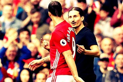 “Σκόραρε” και ο σωσίας του Ιμπραχίμοβιτς!