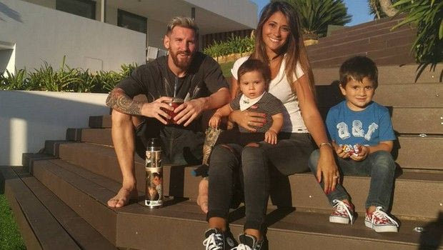 Η χαλαρή βόλτα του μπαμπά Μέσι