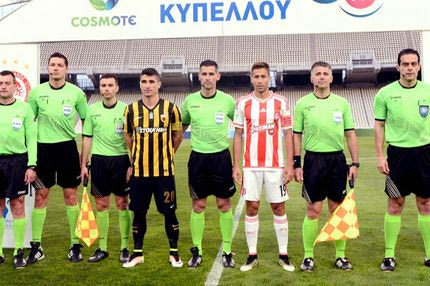 Ο Σιδηρόπουλος στο ντέρμπι Ολυμπιακός-ΑΕΚ