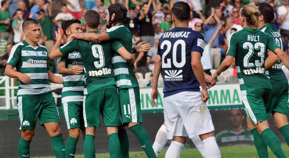 “Κεντούσε” ο Μπεργκ στο 4-0 του Παναθηναϊκού επί του ΠΑΣ