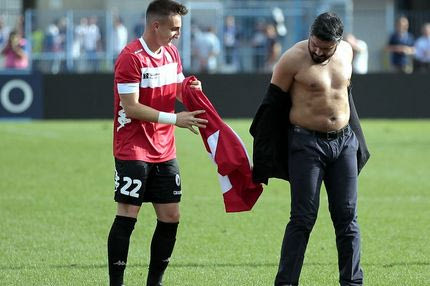 “Στριπτίζ” Γκατούζο για τη νίκη της Πίζα!