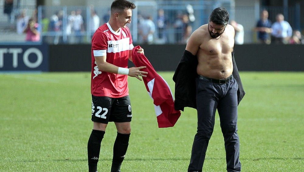 “Στριπτίζ” Γκατούζο για τη νίκη της Πίζα!