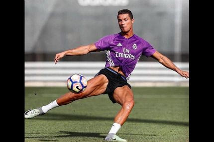 “Φέτες” στην πρώτη προπόνηση ο Κριστιάνο