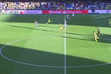 Το “κάρφωσε” από το κέντρο η Βιγιαρεάλ