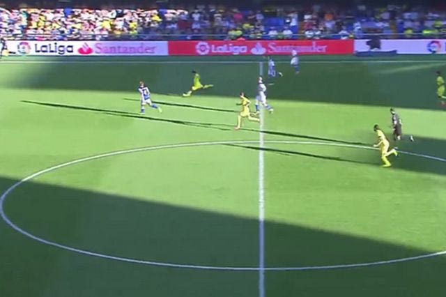 Το “κάρφωσε” από το κέντρο η Βιγιαρεάλ