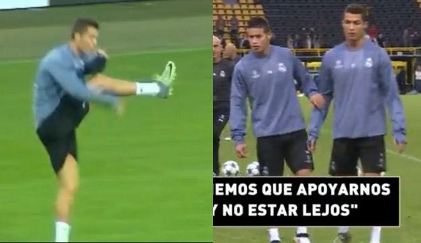 Κάποιος να τον ηρεμήσει! Απίθανα καραγκιοζιλίκια από τον Ρονάλντο στην προπόνηση