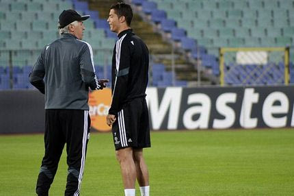 Ο Αντσελότι ήταν… βοηθός του Κριστιάνο στην Ρεάλ