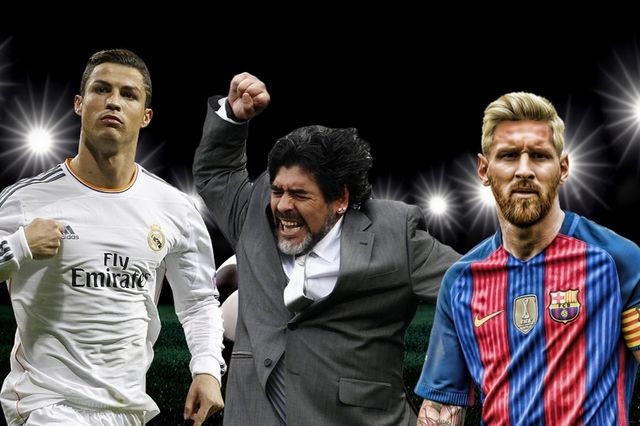 Μαραντόνα: “Δεν είναι καλύτερος του Κριστιάνο ο Μέσι”