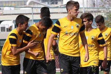 Πήραν ρεβάνς από Ολυμπιακό τα πιτσιρίκια της ΑΕΚ