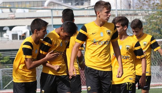 Πήραν ρεβάνς από Ολυμπιακό τα πιτσιρίκια της ΑΕΚ