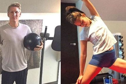 Η σέξι… γυμναστική του Σβαϊνστάιγκερ με την Ιβάνοβιτς