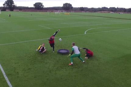 Drone αποκάλυψε την πρωτοποριακή προπόνηση της Νόριτς!