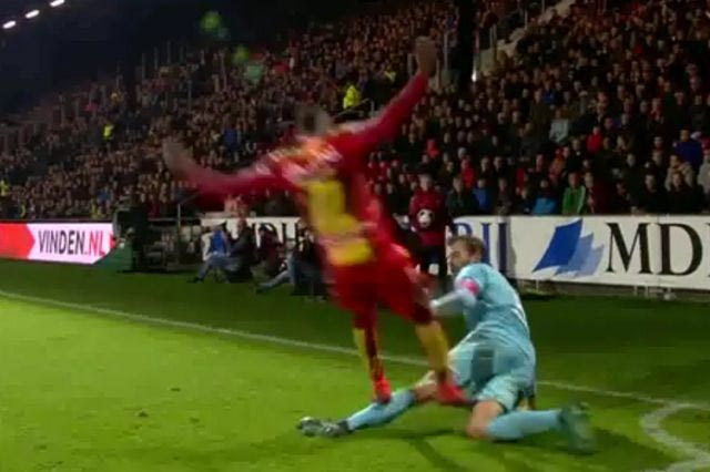 Έκανε παράπονα για… εγκληματικό τάκλιν!