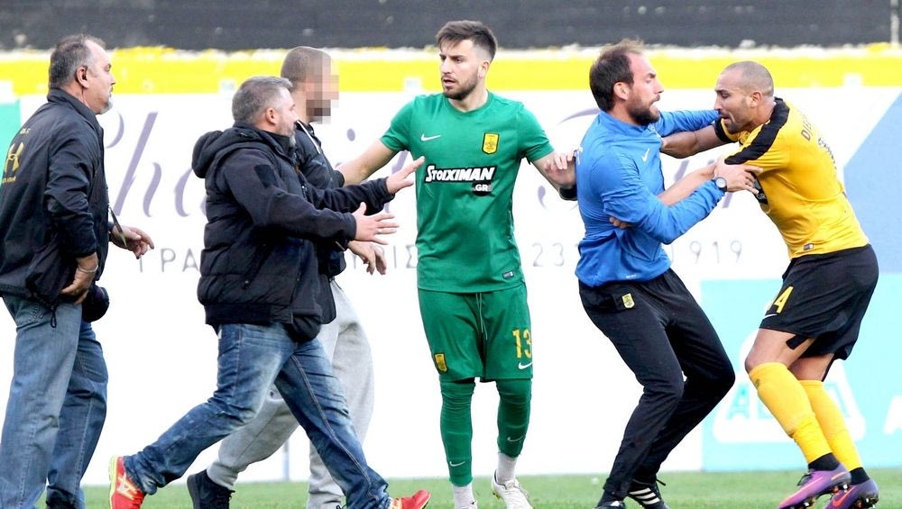 Ξύλο με Τζεμπούρ και οπαδό μετά το ματς του Άρη!