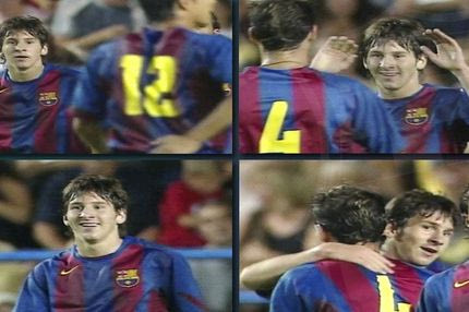 Αυτό είναι ΠΡΑΓΜΑΤΙΚΑ το πρώτο γκολ του Μέσι στην Μπαρτσελόνα!