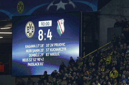 Τρέλα στο Ντόρτμουντ: ένα γκολ κάθε 8 λεπτά παιχνιδιού!